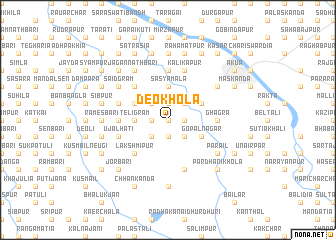 map of Deokhola