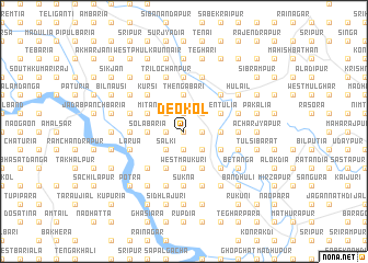 map of Deokol