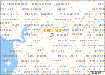 map of Deoldia