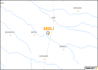 map of Deoli