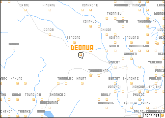 map of Ðèo Nưa