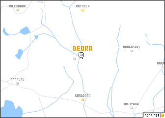 map of Deora