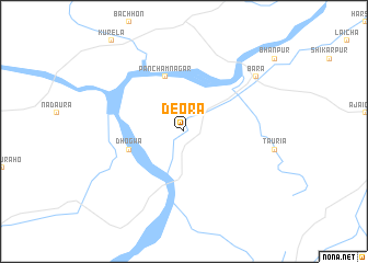 map of Deora