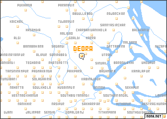 map of Deora