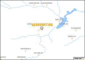 map of De Orrantias