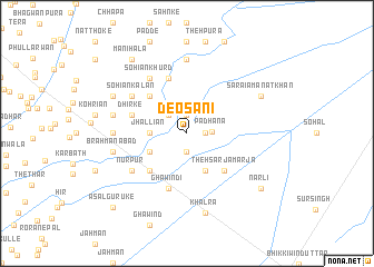 map of Deo Sāni