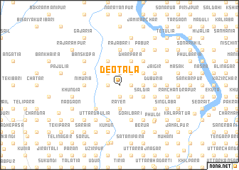 map of Deotala