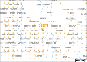 map of Deoti