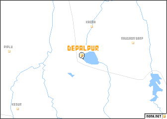 map of Depālpur