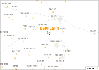 map of Depālsar