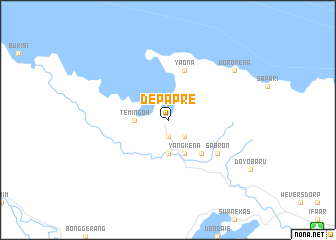 map of Depapre