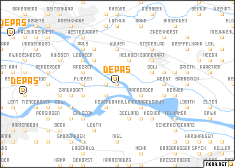 map of De Pas