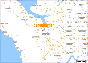 map of Depea Water