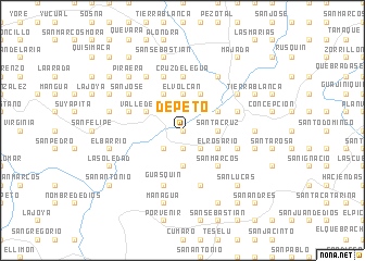 map of Depeto