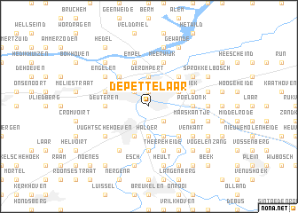 map of De Pettelaar