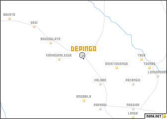 map of Dépingo