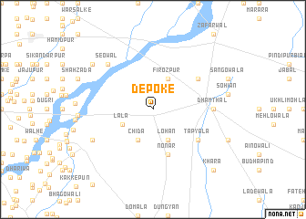 map of Depoke