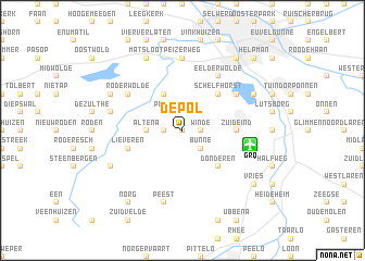 map of De Pol