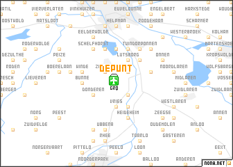 map of De Punt