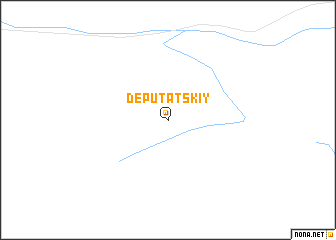 map of Deputatskiy