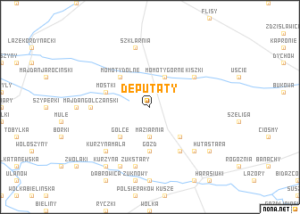 map of Deputaty