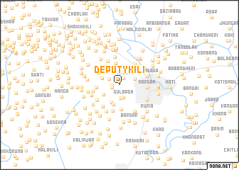 map of Deputy Kili