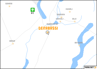 Dera Bassi (India) map - nona.net