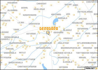 map of Dera Dāra