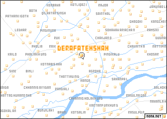 map of Dera Fateh Shāh