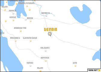 map of Déraïa