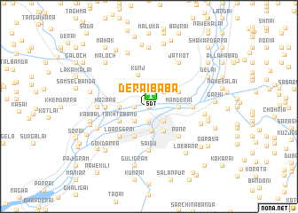 map of Derai Bāba