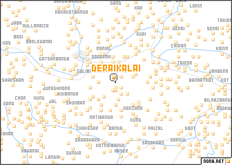 map of Derai Kalai