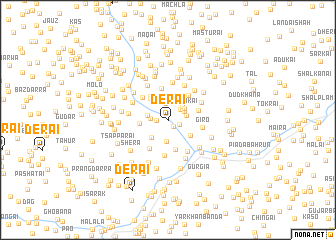 map of Derai