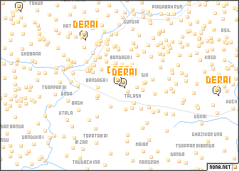 map of Derai