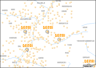 map of Derai