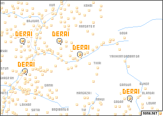 map of Derai