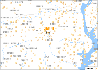 map of Derai