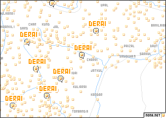 map of Derai