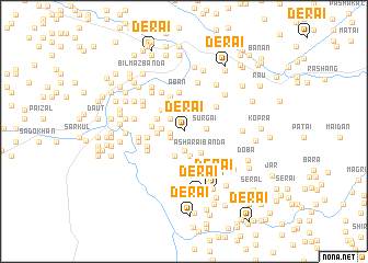 map of Derai