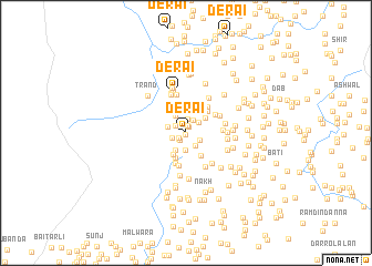 map of Derai