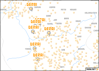 map of Derai