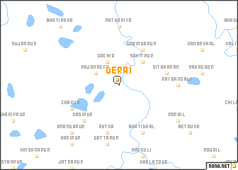 map of Derai