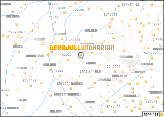 map of Dera Jullundhariān