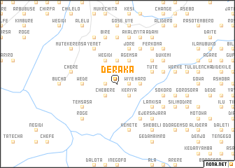 map of Deraka