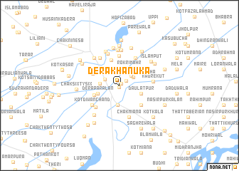 map of Dera Khānuka