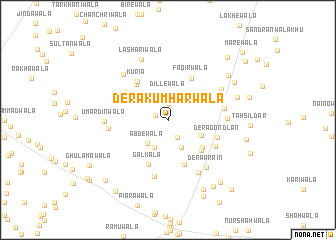 map of Dera Kumhārwāla