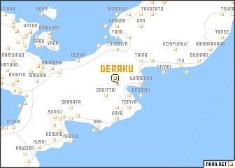 map of Deraku