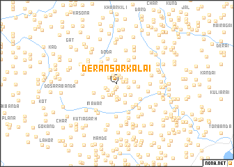 map of Derān Sar Kalai