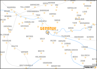 map of Dera Nūk