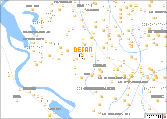map of Derān